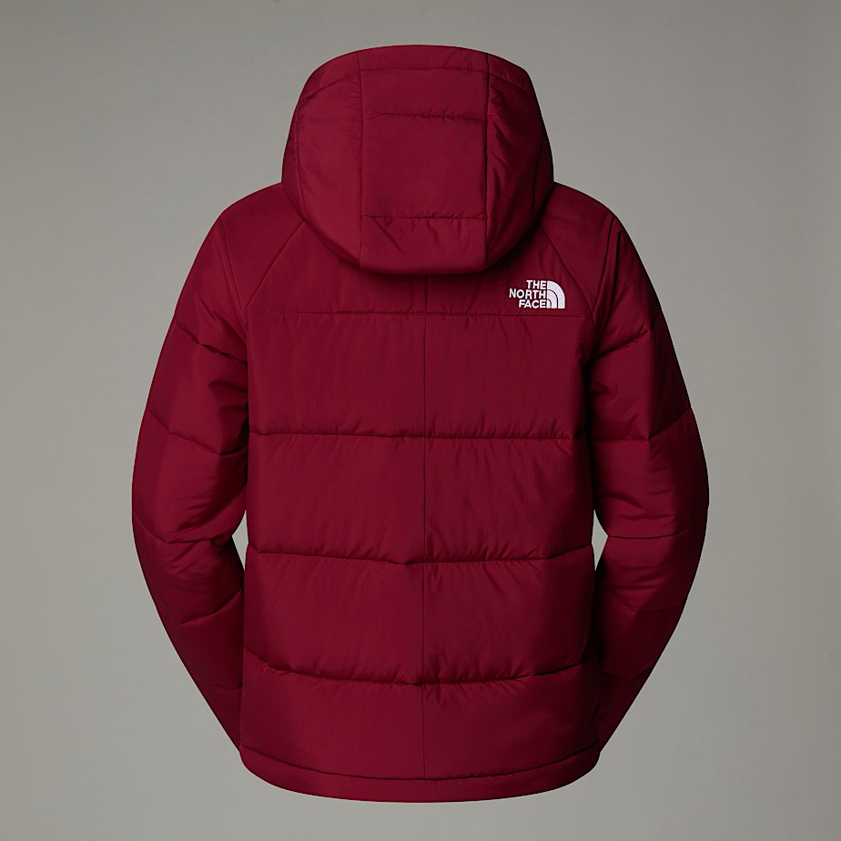 Women The North Face Circular Synthetic Hooded Jackets Red | NF0A49O6W