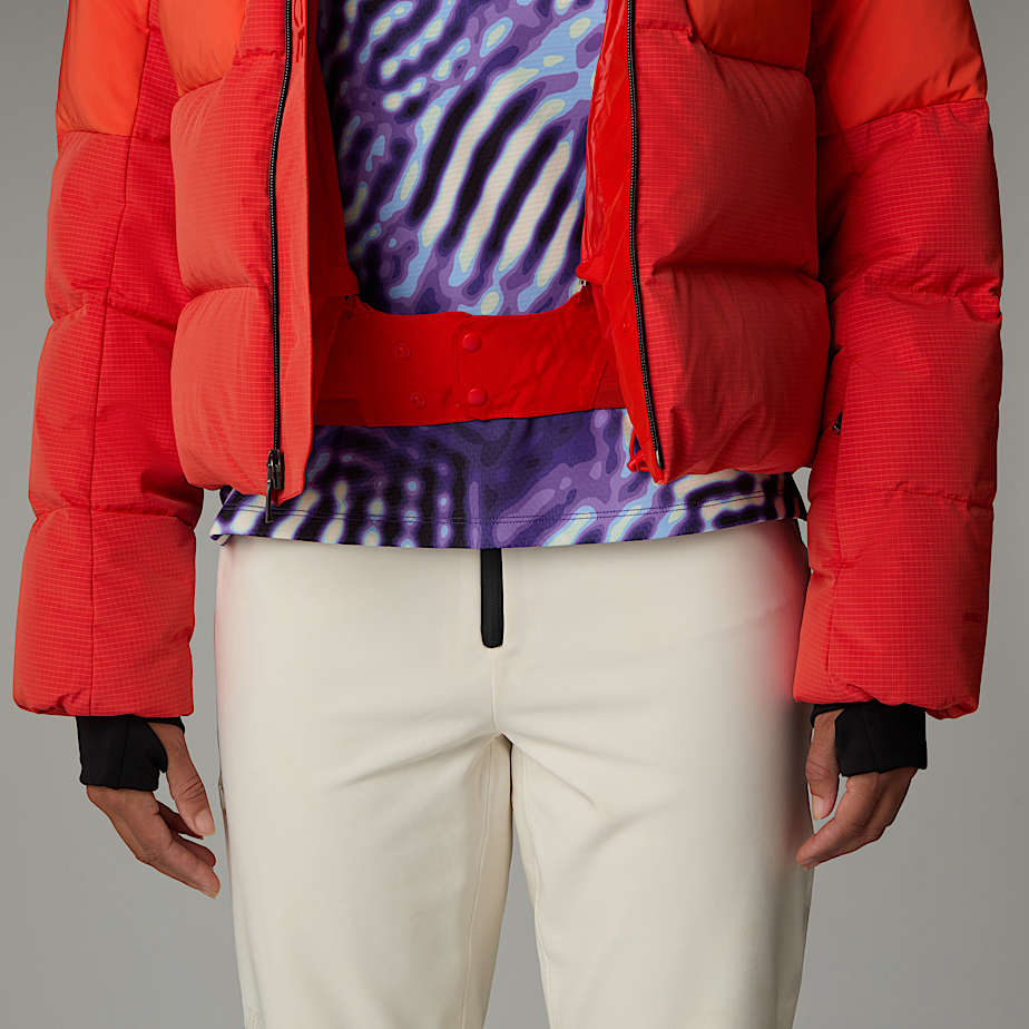 Women The North Face Cold Spell Cropped Down Jackets Red | NF0A70P2H
