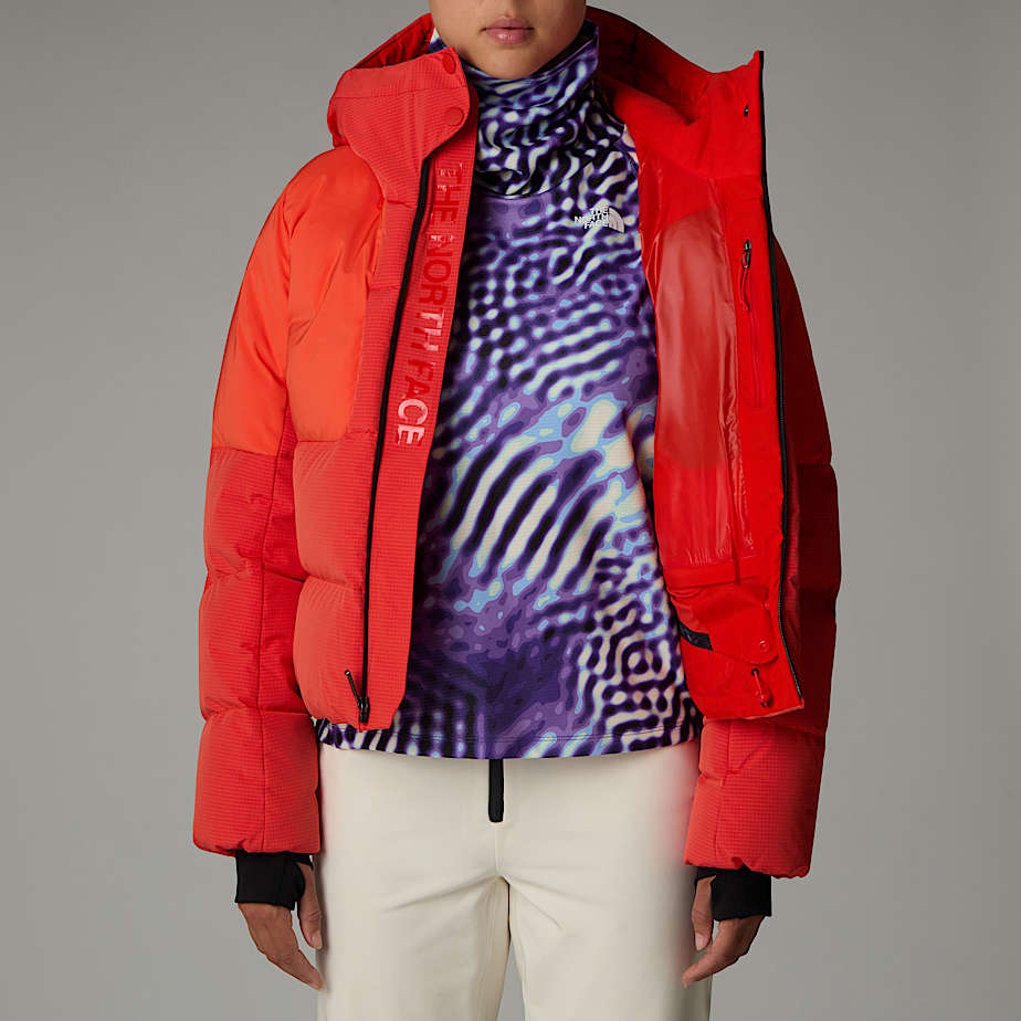 Women The North Face Cold Spell Cropped Down Jackets Red | NF0A70P2H