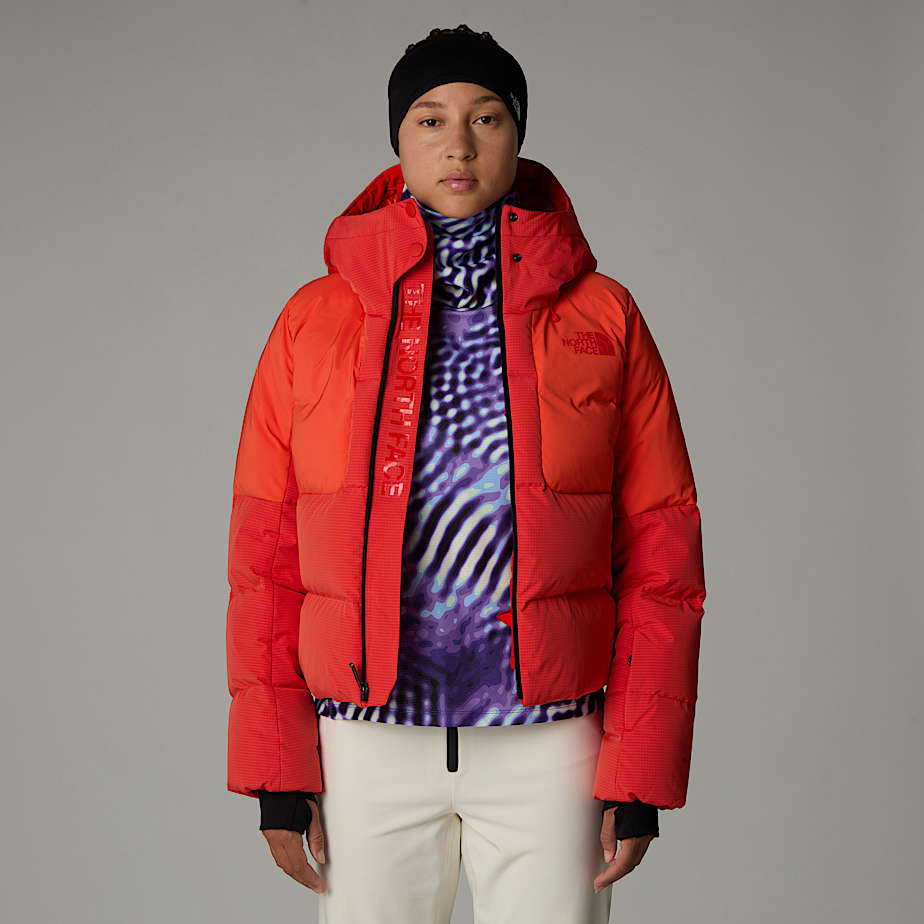 Women The North Face Cold Spell Cropped Down Jackets Red | NF0A70P2H