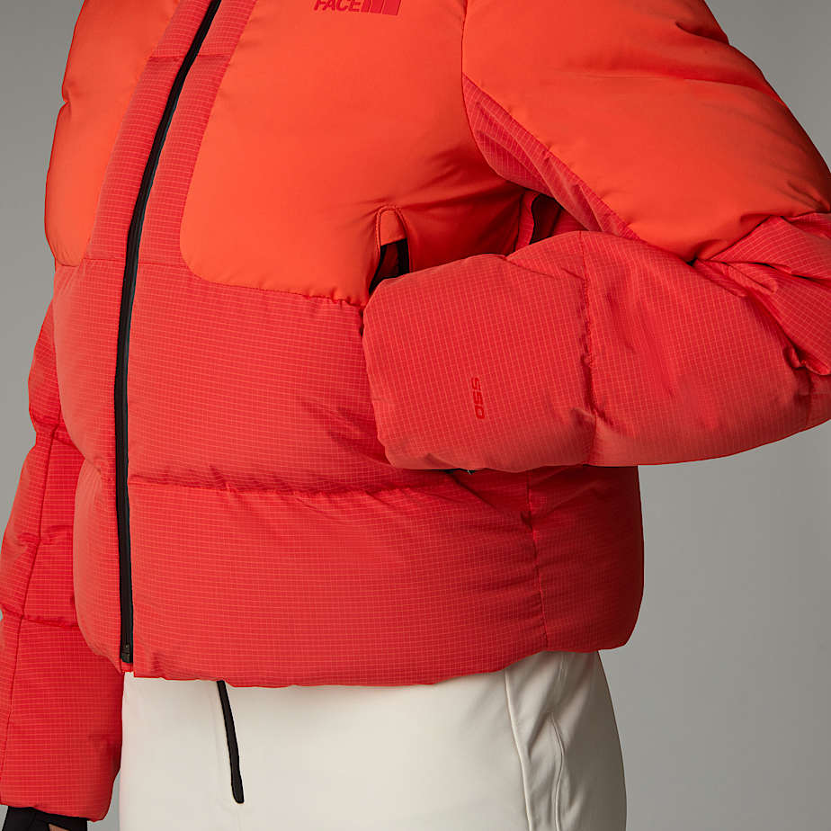 Women The North Face Cold Spell Cropped Down Jackets Red | NF0A70P2H