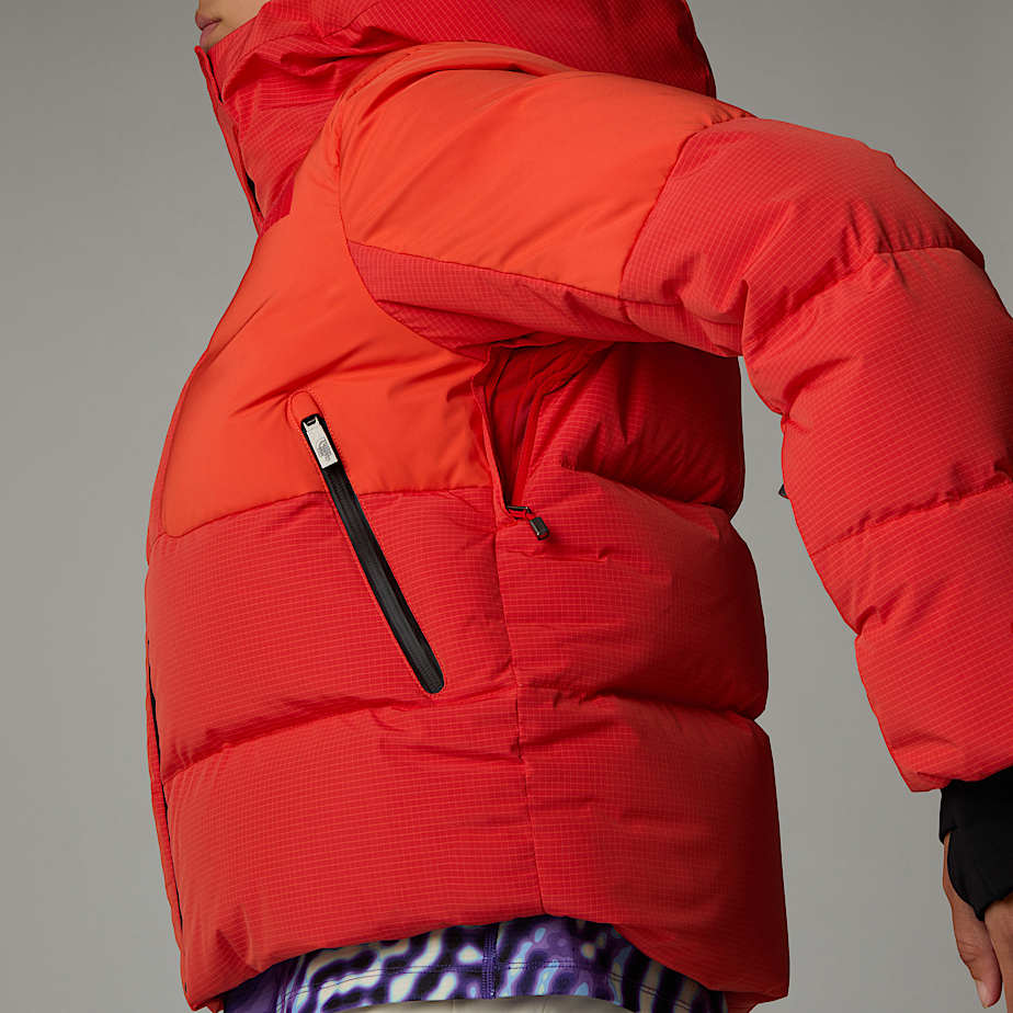 Women The North Face Cold Spell Cropped Down Jackets Red | NF0A70P2H