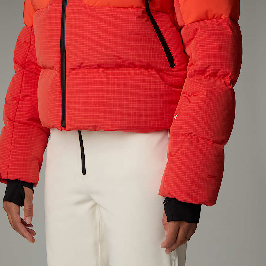 Women The North Face Cold Spell Cropped Down Jackets Red | NF0A70P2H