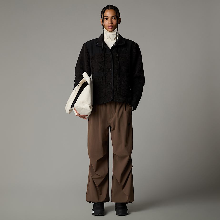 Women The North Face Cragmont Fleece Jackets Black | NF0A54C5G