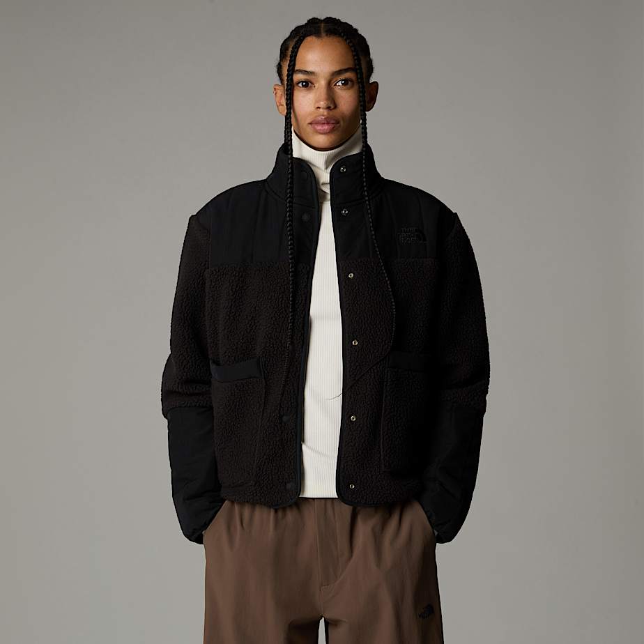 Women The North Face Cragmont Fleece Jackets Black | NF0A54C5G