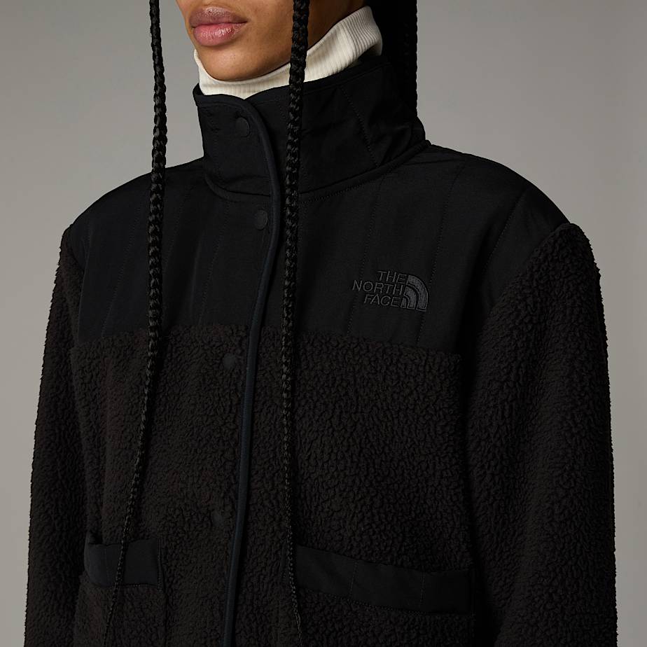 Women The North Face Cragmont Fleece Jackets Black | NF0A54C5G