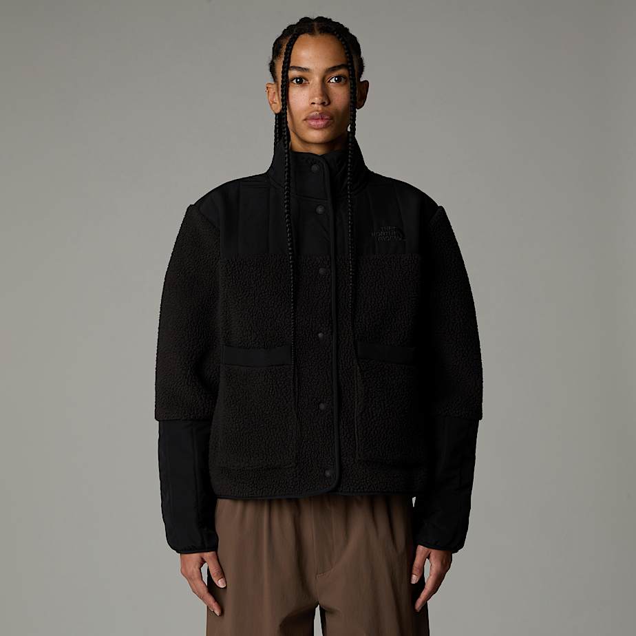 Women The North Face Cragmont Fleece Jackets Black | NF0A54C5G