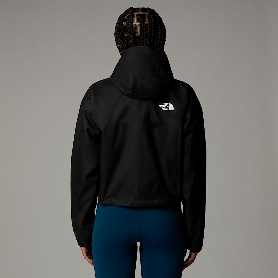 Women The North Face Cropped Quest Jackets Black | NF0A23I1T