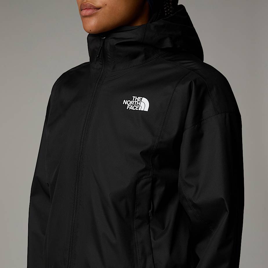 Women The North Face Cropped Quest Jackets Black | NF0A23I1T