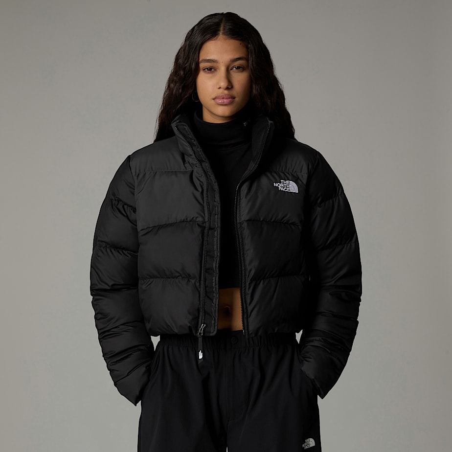Women The North Face Cropped Saikuru Jackets Black | NF0A06A9O
