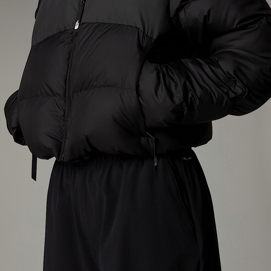 Women The North Face Cropped Saikuru Jackets Black | NF0A06A9O