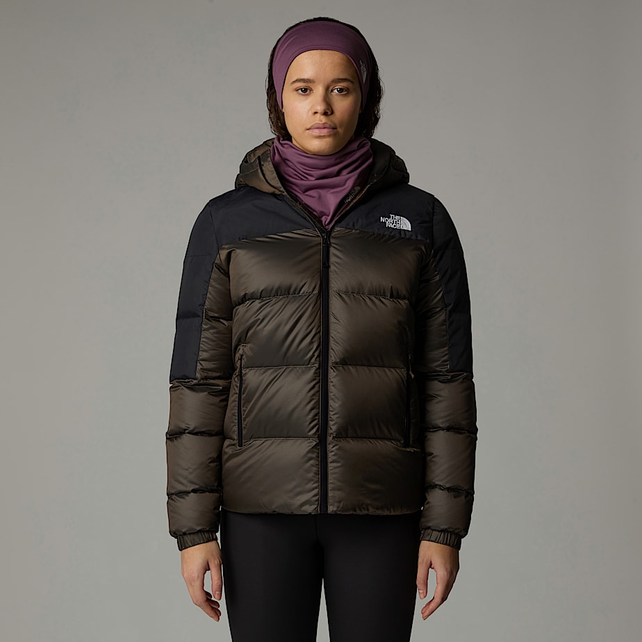 Women The North Face Diablo Down 2.0 Hooded Jackets Brown | NF0A51W7U