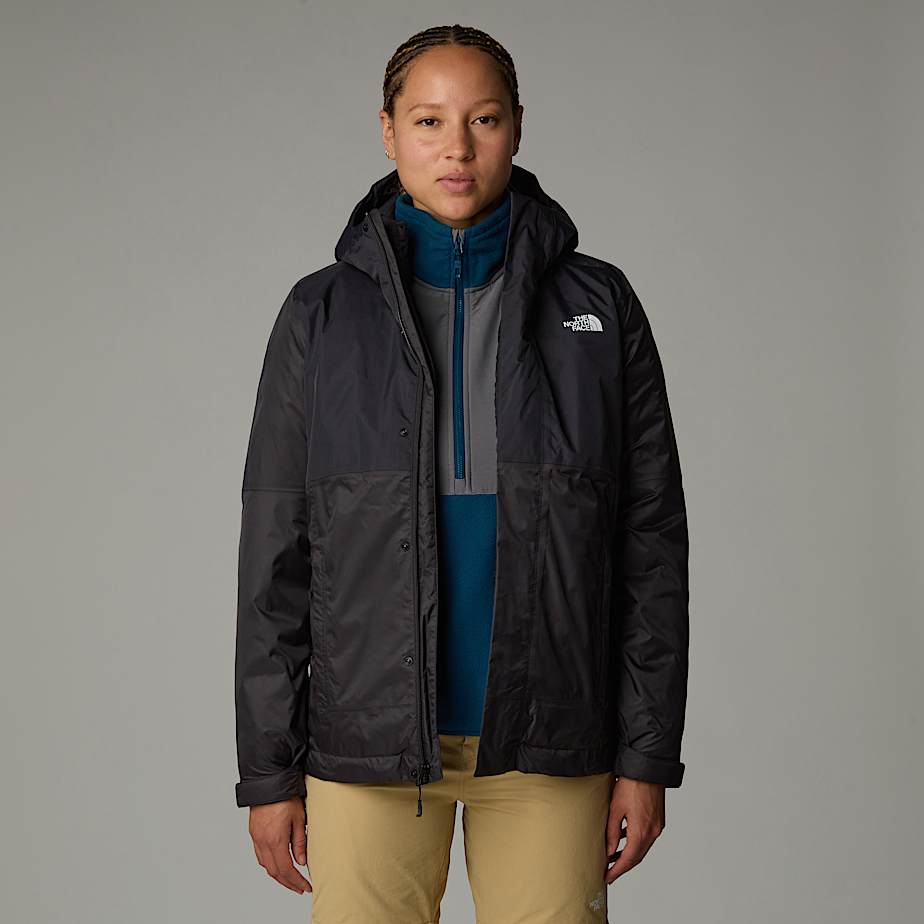 Women The North Face Down Insulated DryVent™ Triclimate Jackets Black | NF0A18A9N