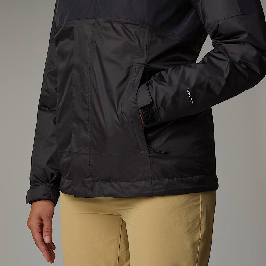 Women The North Face Down Insulated DryVent™ Triclimate Jackets Black | NF0A18A9N