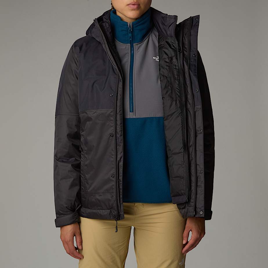Women The North Face Down Insulated DryVent™ Triclimate Jackets Black | NF0A18A9N