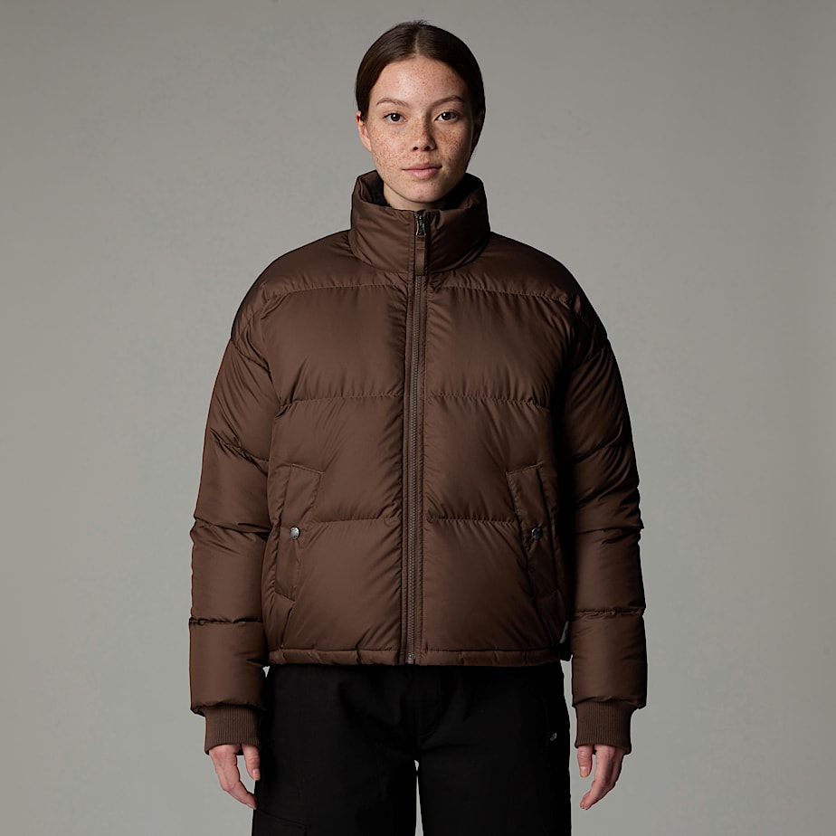 Women The North Face Down Paralta Down Jackets Brown | NF0A62C4F