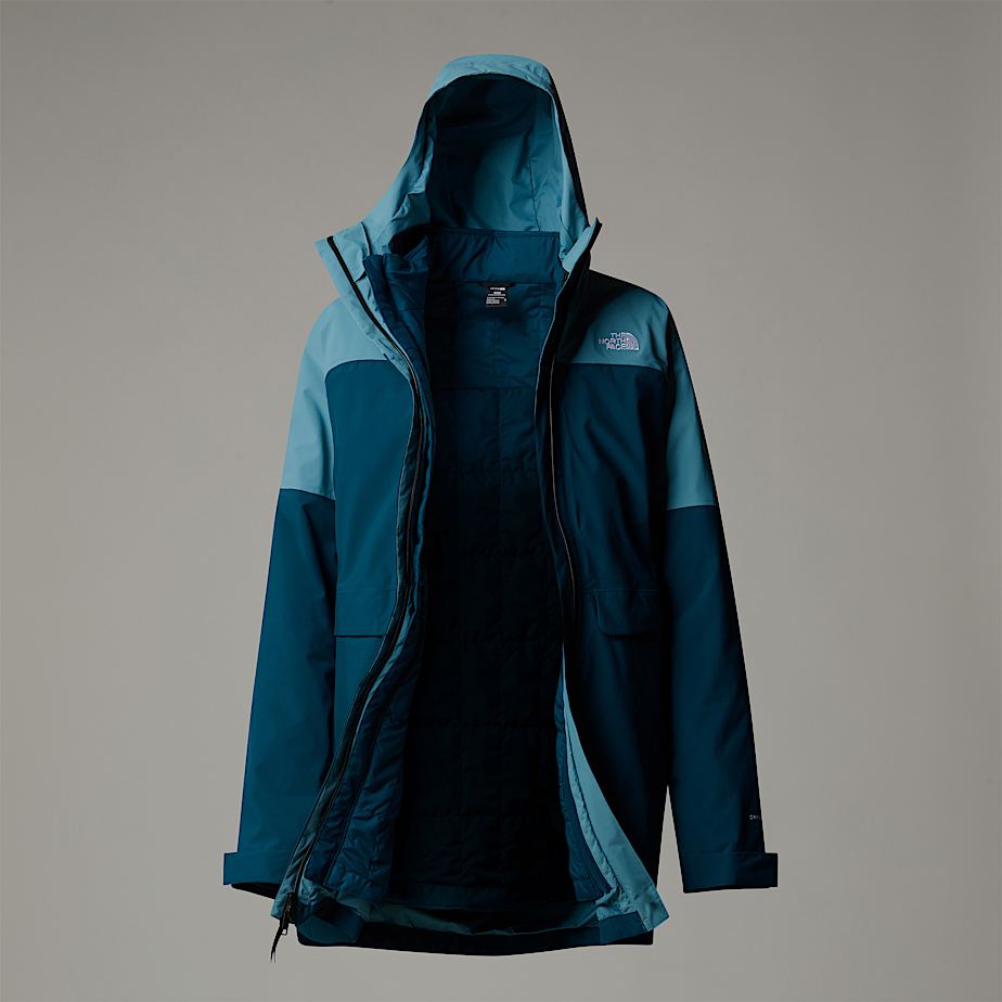 Women The North Face DryVent™ Mono Triclimate 3-in-1 Parka Blue | NF0A66S8S