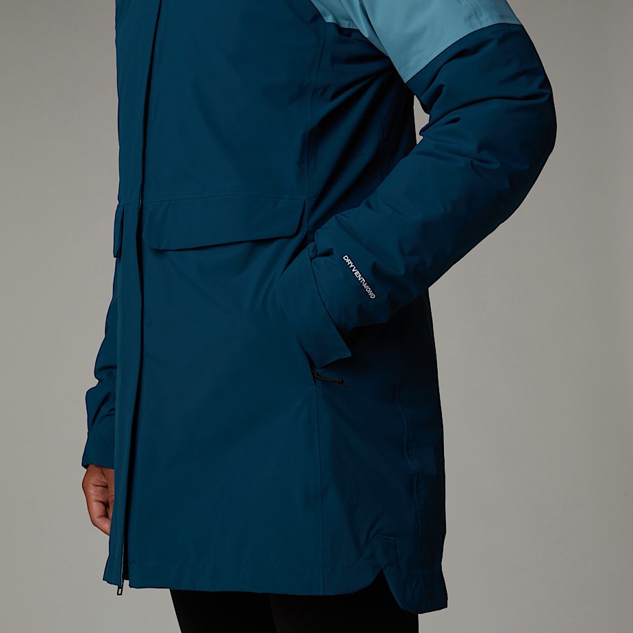 Women The North Face DryVent™ Mono Triclimate 3-in-1 Parka Blue | NF0A66S8S