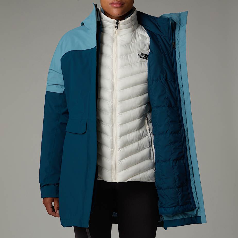 Women The North Face DryVent™ Mono Triclimate 3-in-1 Parka Blue | NF0A66S8S