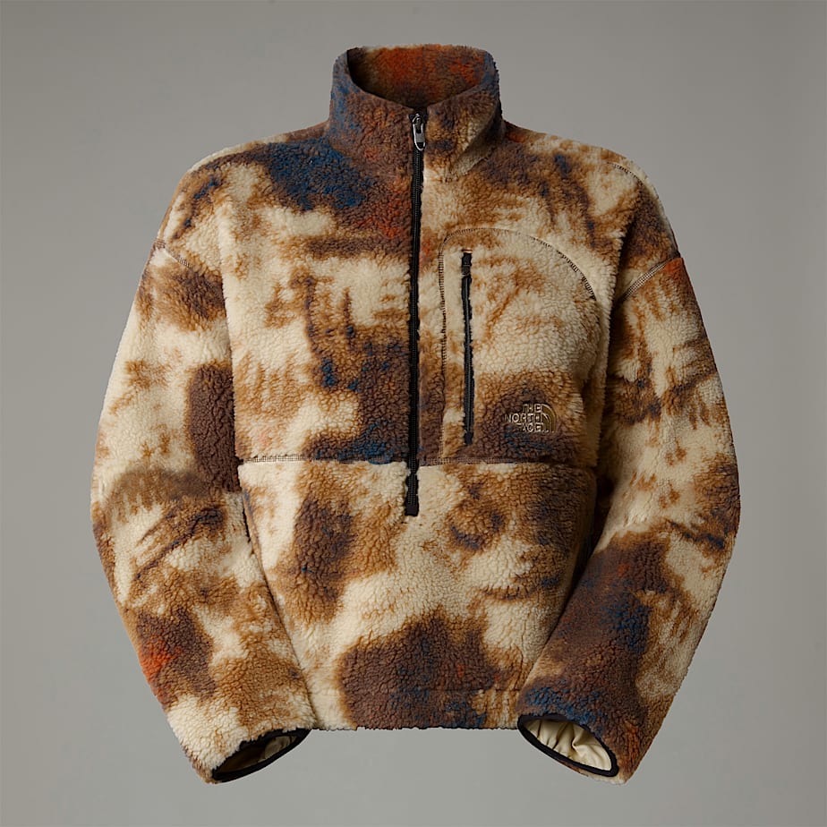 Women The North Face Extreme Pile Fleece Pullover Brown | NF0A17X6C