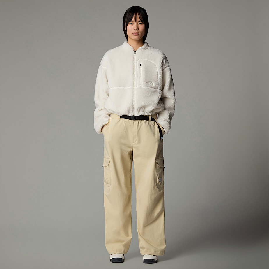 Women The North Face Extreme Pile Full-Zip Fleece Jackets White | NF0A38Z0I