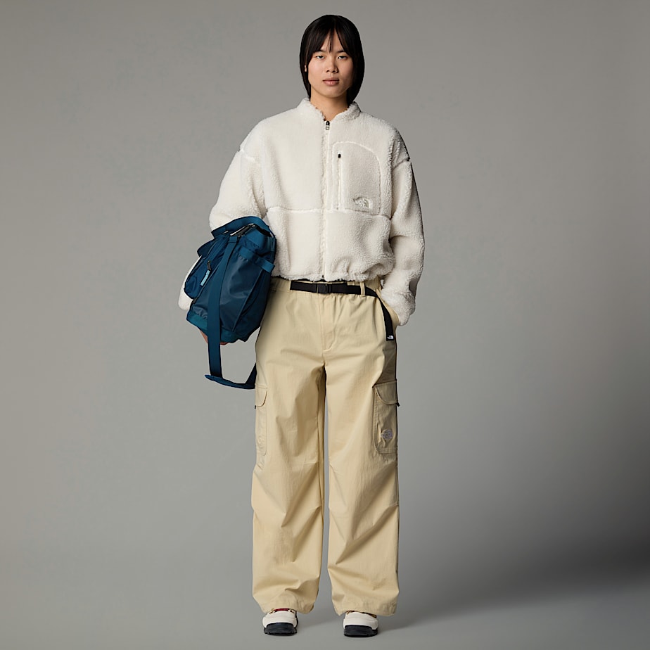 Women The North Face Extreme Pile Full-Zip Fleece Jackets White | NF0A38Z0I