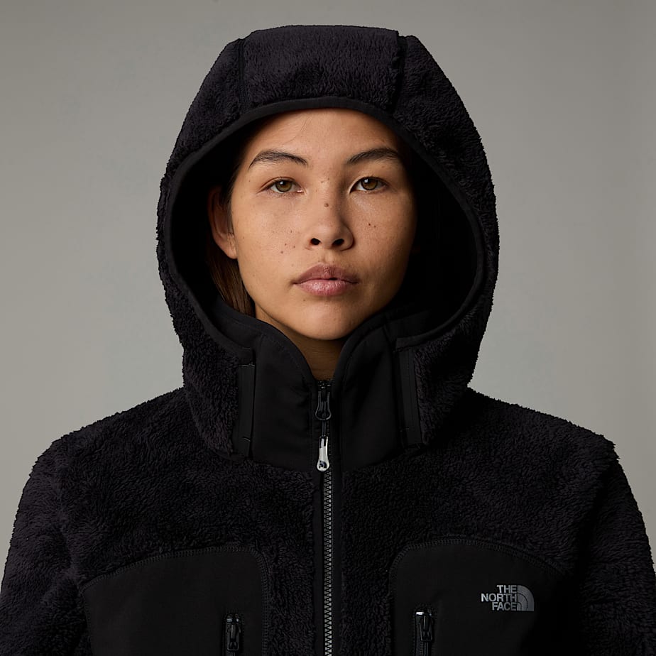 Women The North Face Fleece Full-Zip Fleece Jackets Black | NF0A45X9C