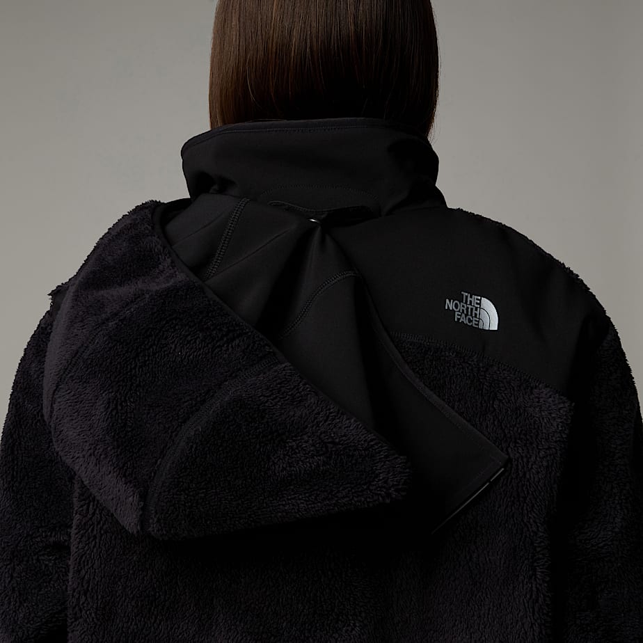 Women The North Face Fleece Full-Zip Fleece Jackets Black | NF0A45X9C