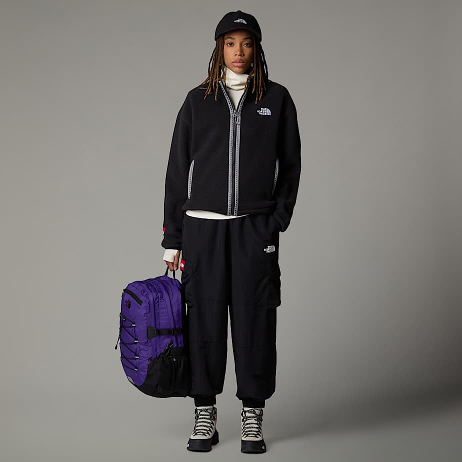 Women The North Face Fleeski Full-Zip Fleece Jackets Black | NF0A06J9K