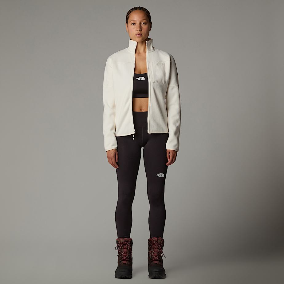 Women The North Face Front Range Fleece Jackets White | NF0A59B7Y