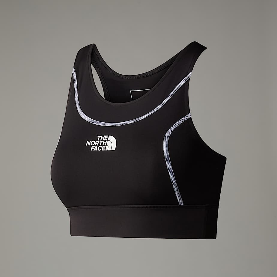 Women The North Face Hakuun Sports Bra Black | NF0A72G9G