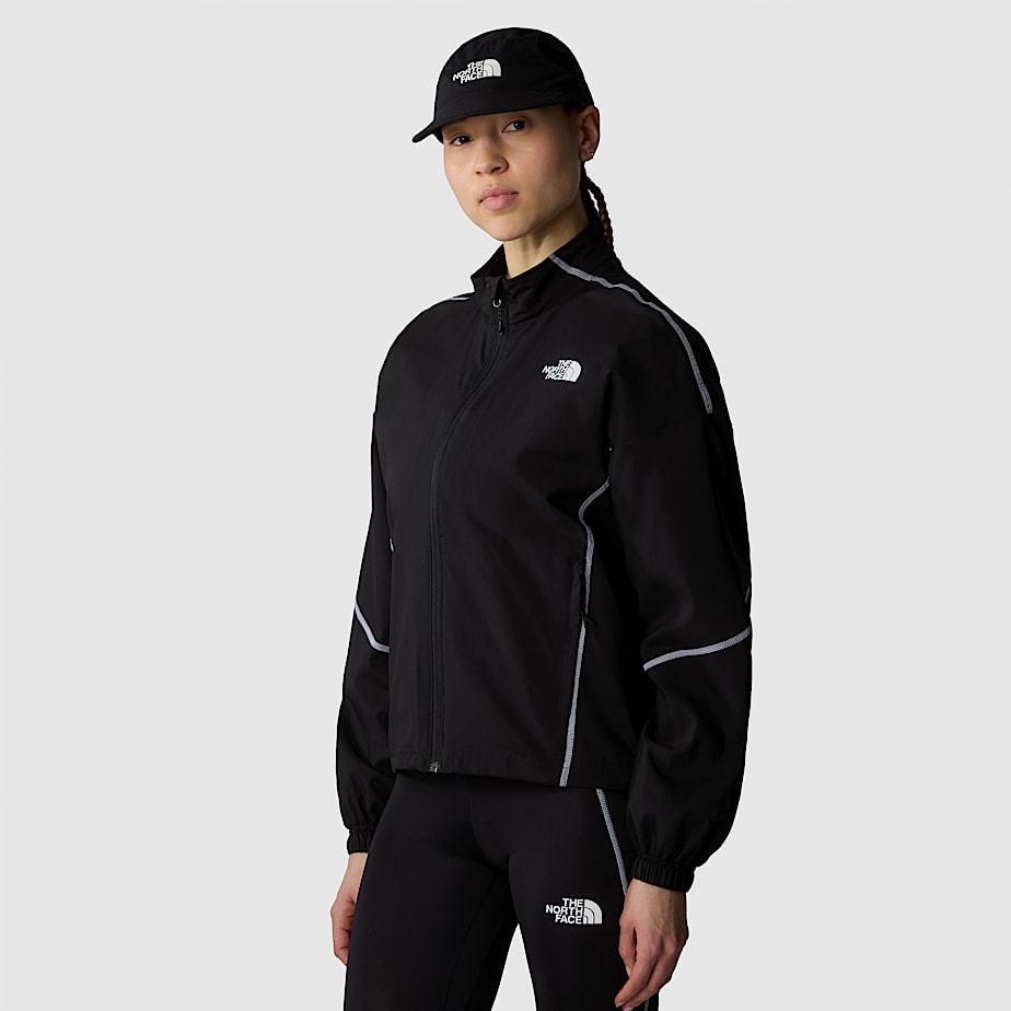 Women The North Face Hakuun Wind Jacket Black | NF0A63M2E