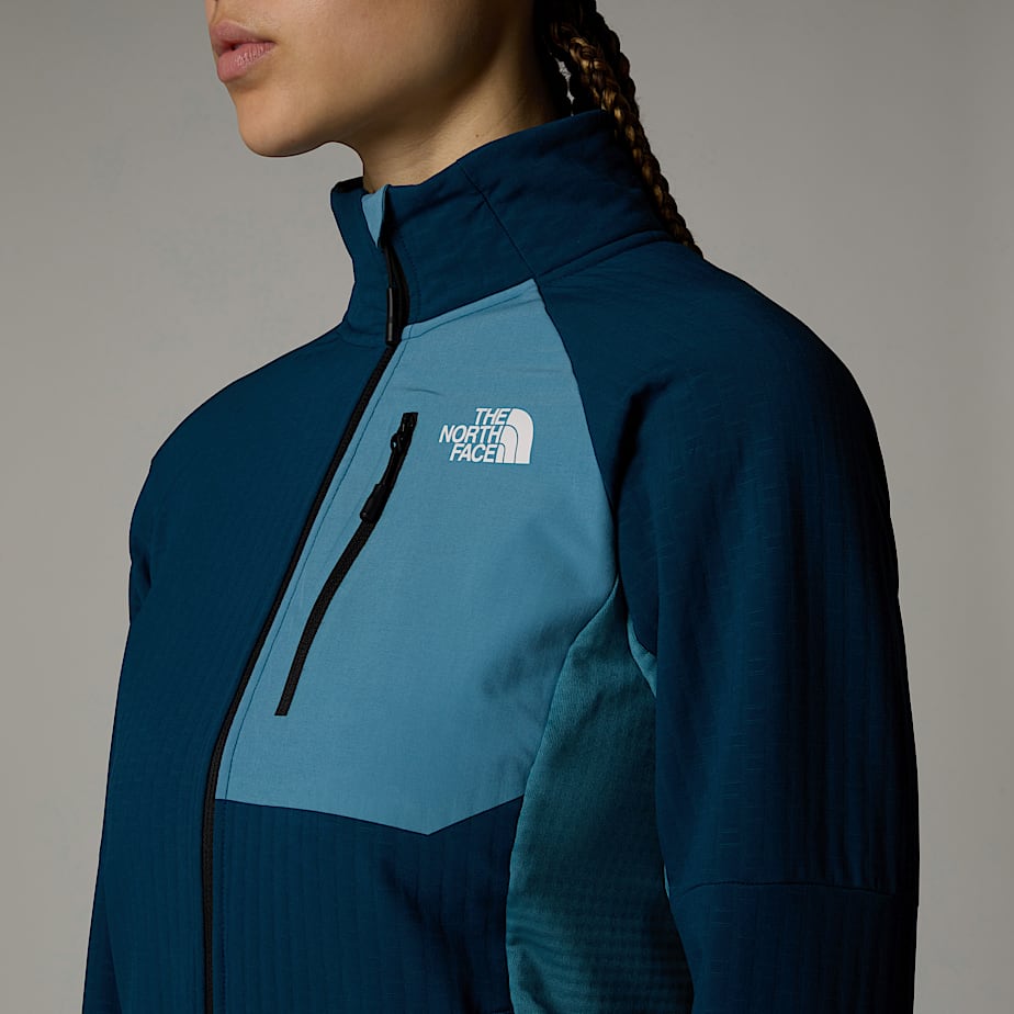 Women The North Face Highball Fleece Jackets Blue | NF0A66Q8A