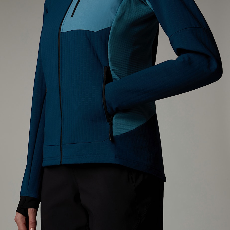 Women The North Face Highball Fleece Jackets Blue | NF0A66Q8A