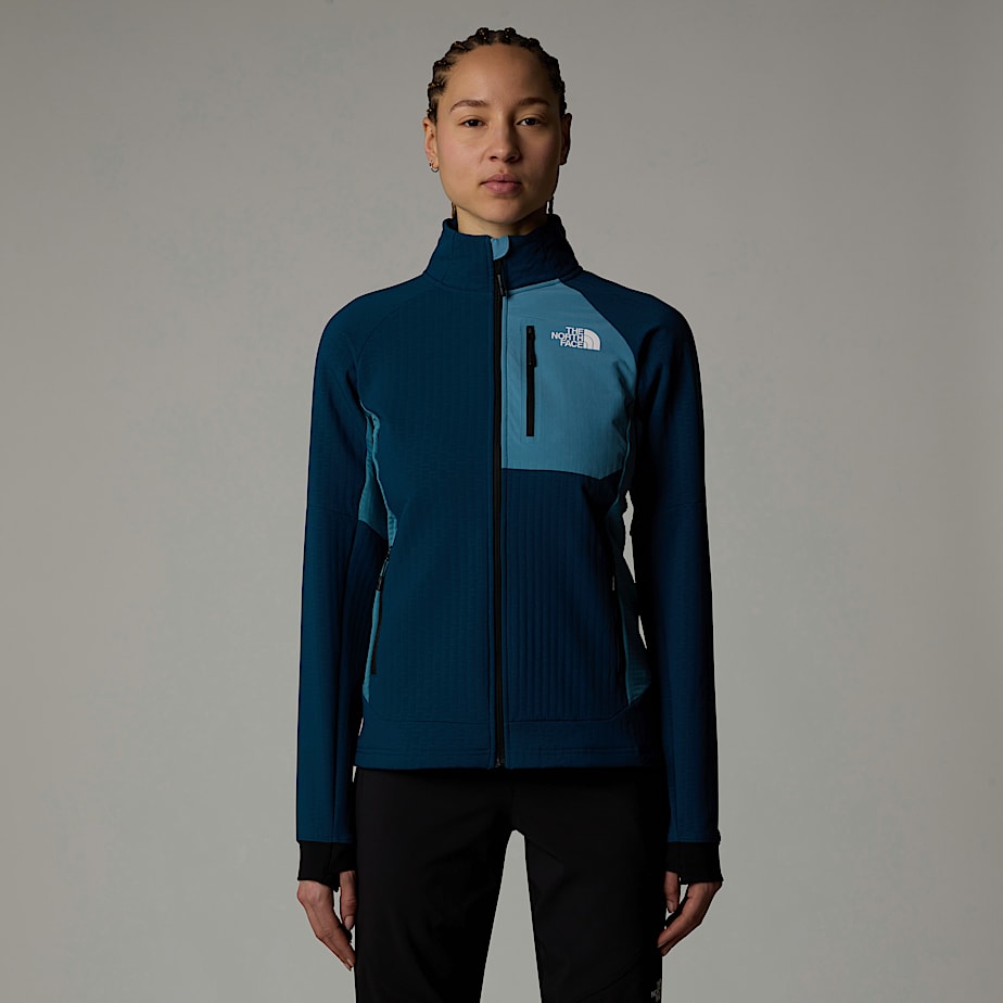 Women The North Face Highball Fleece Jackets Blue | NF0A66Q8A