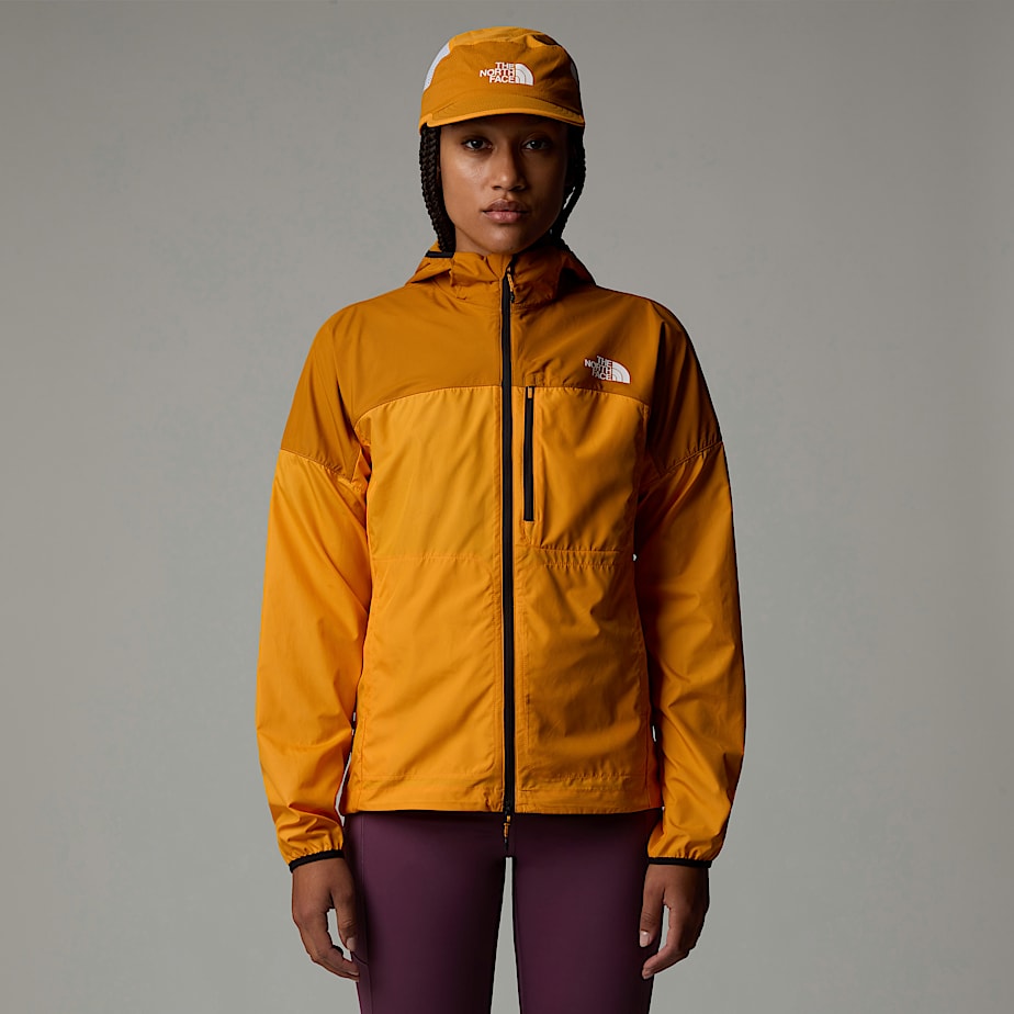 Women The North Face Higher Run Wind Jacket Apricot | NF0A82B3G
