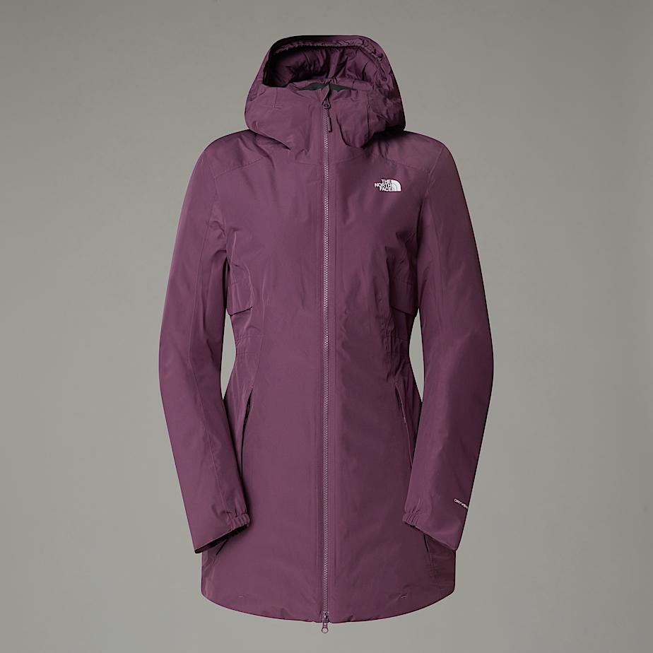 Women The North Face Hikesteller Insulated Parka Purple | NF0A11A6I