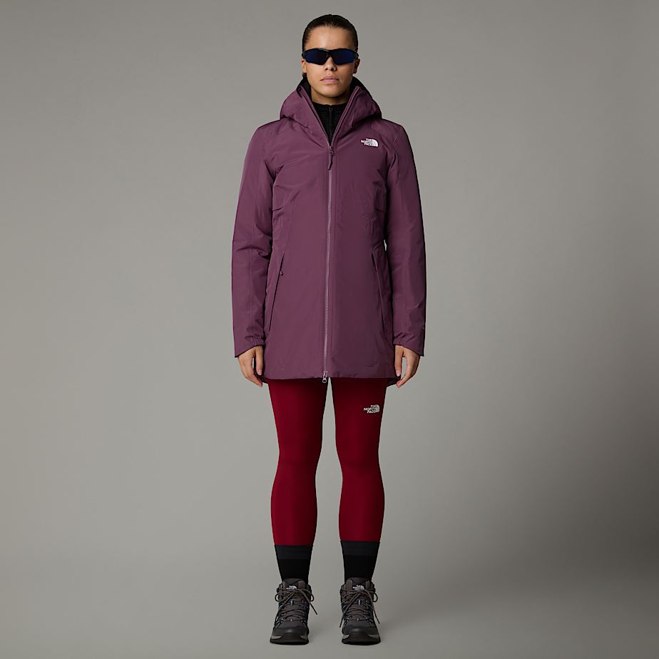 Women The North Face Hikesteller Insulated Parka Purple | NF0A11A6I