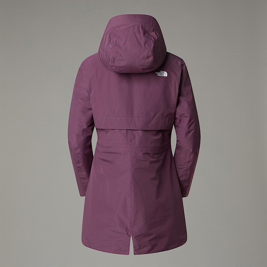 Women The North Face Hikesteller Insulated Parka Purple | NF0A11A6I