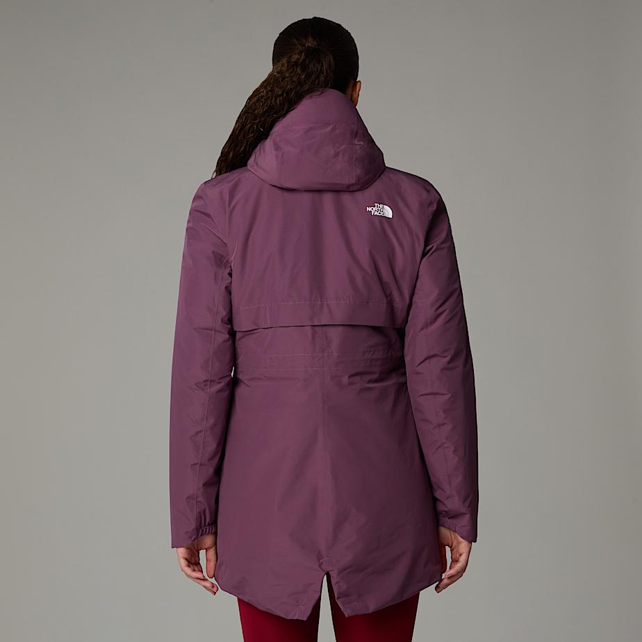 Women The North Face Hikesteller Insulated Parka Purple | NF0A11A6I