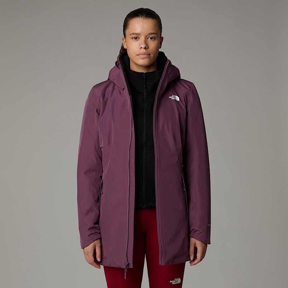 Women The North Face Hikesteller Insulated Parka Purple | NF0A11A6I