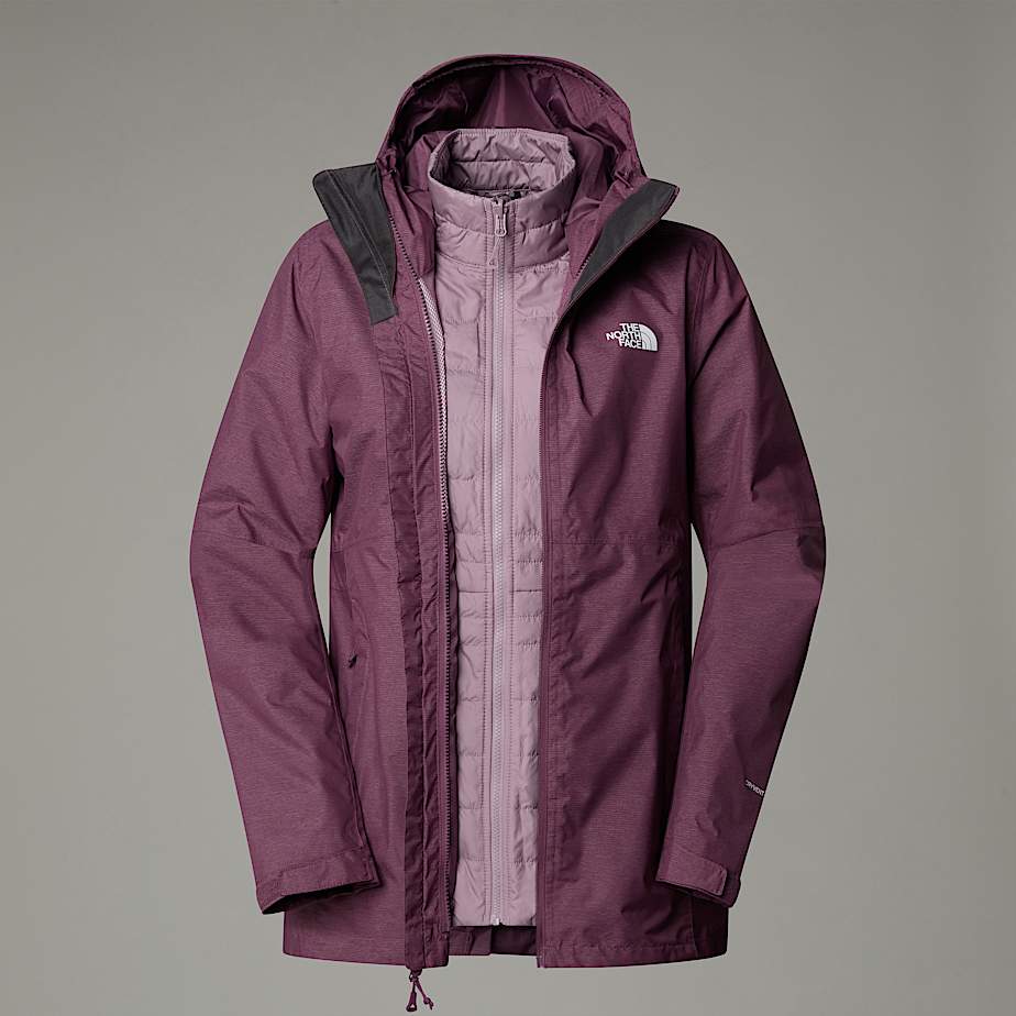 Women The North Face Hikesteller Triclimate Jackets Purple | NF0A18Y2W