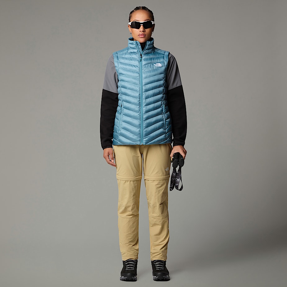 Women The North Face Huila Synthetic Insulation Vest Blue | NF0A38Z5J