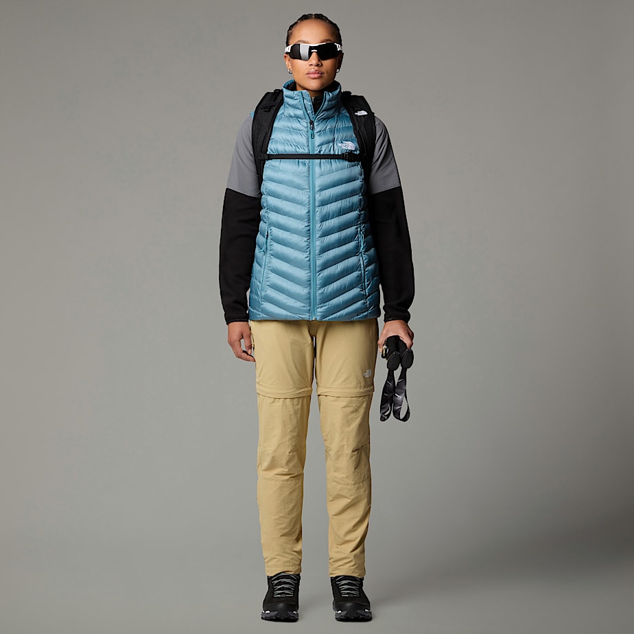 Women The North Face Huila Synthetic Insulation Vest Blue | NF0A38Z5J