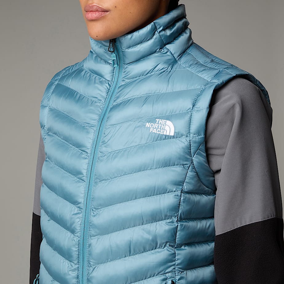 Women The North Face Huila Synthetic Insulation Vest Blue | NF0A38Z5J