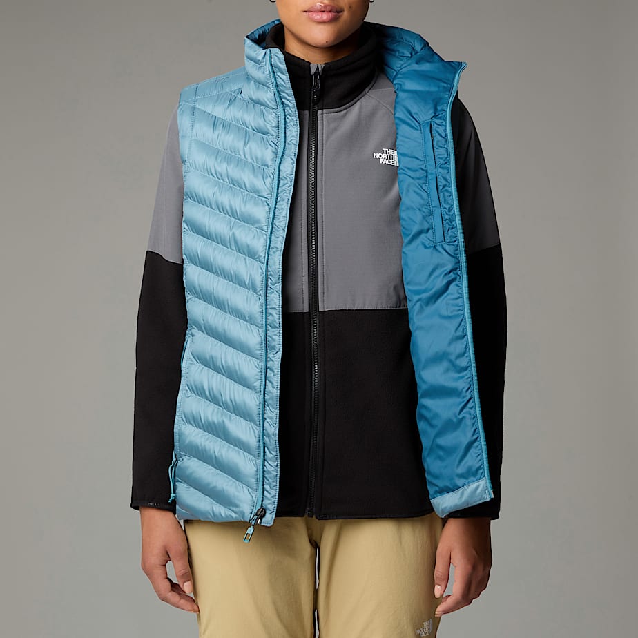Women The North Face Huila Synthetic Insulation Vest Blue | NF0A38Z5J