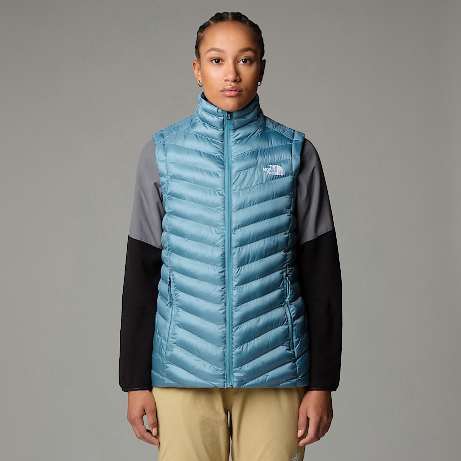 Women The North Face Huila Synthetic Insulation Vest Blue | NF0A38Z5J