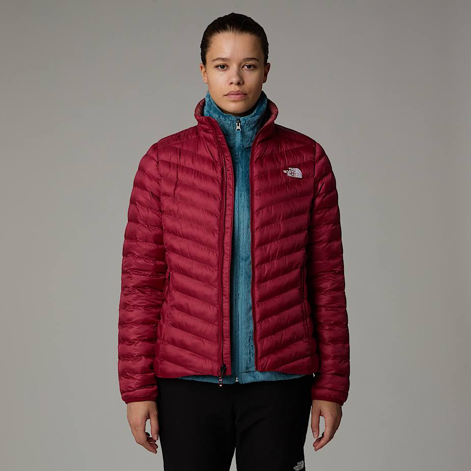 Women The North Face Huila Synthetic Insulation Jackets Red | NF0A42L0T