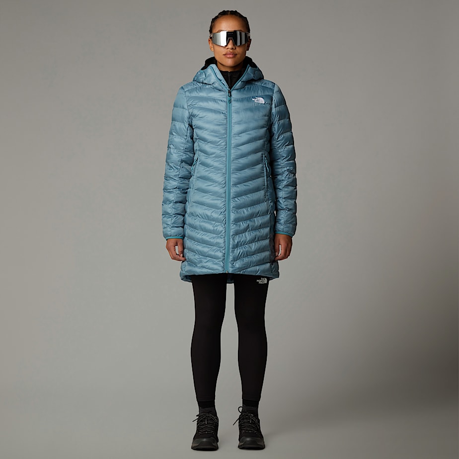 Women The North Face Huila Synthetic Insulation Parka Blue | NF0A28D9K