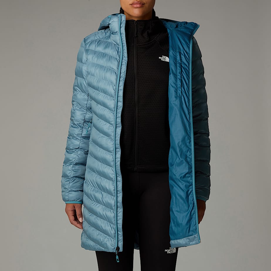 Women The North Face Huila Synthetic Insulation Parka Blue | NF0A28D9K